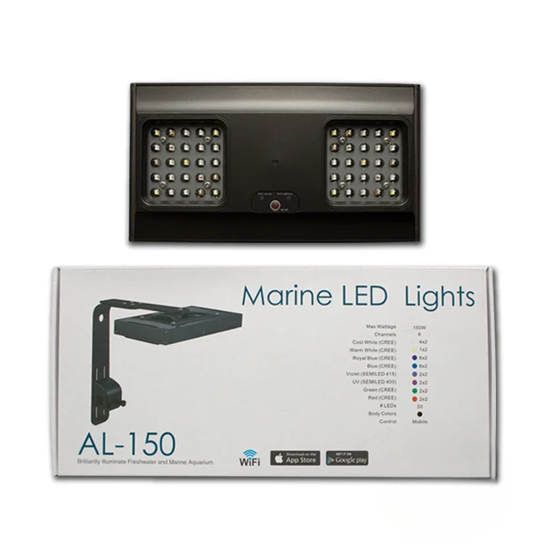Reef Lighting - Nouveau Jebao WIFI LED corail lumière