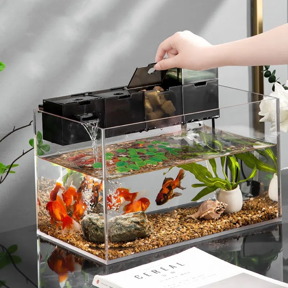 Reef Tank Filter - Filtre d'aquarium externe trois-en-un en plastique