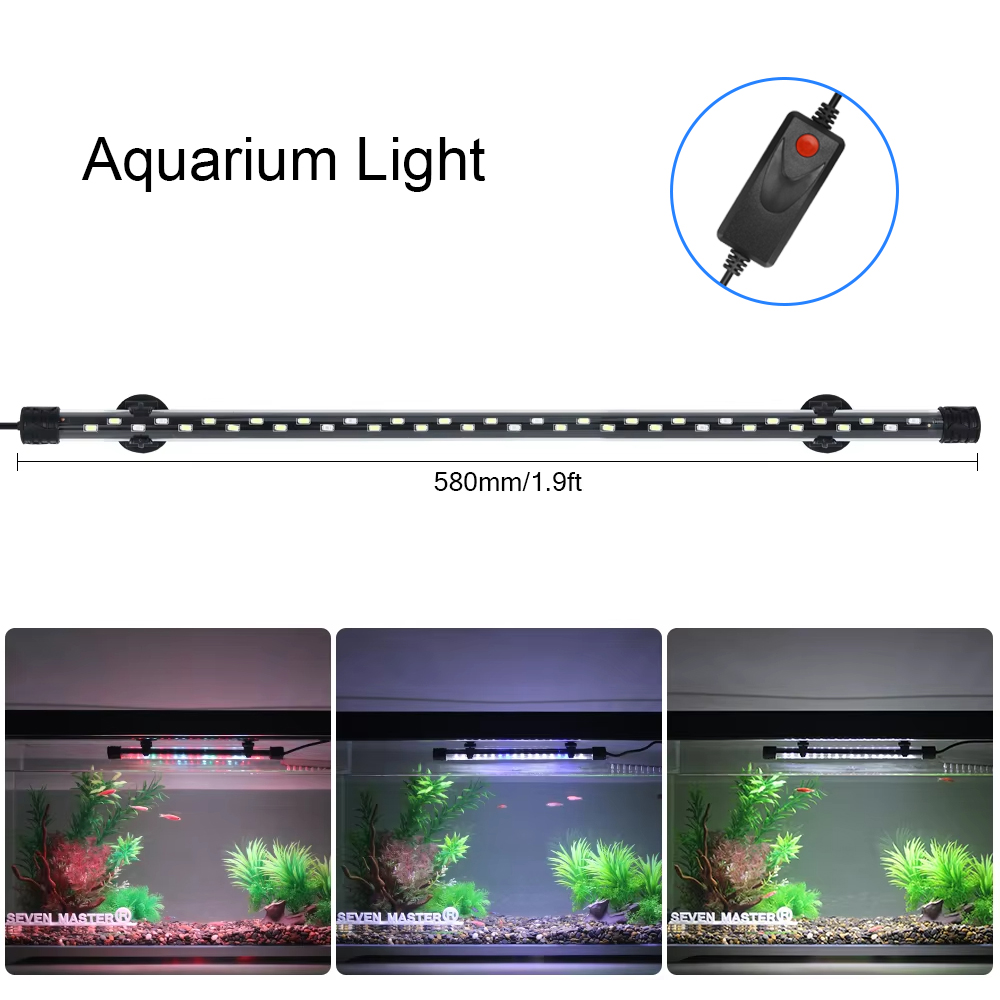 Aquarium Marine Lights - Lampe LED imperméable pour la croissance